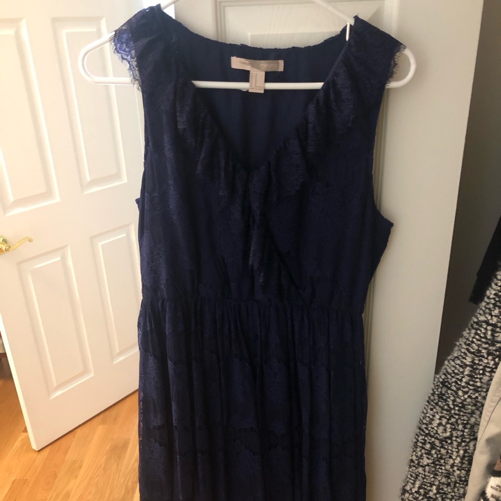 Forever 21 contemporary blue lace dress